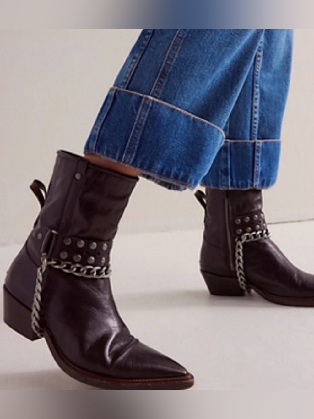 We The Free Aiden Chain Boots Women’s New US 10